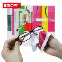 High Quality Quick Dry Opital Lens Microfiber Cloth 100% Polyester Microfiber Eyeglass Cloth